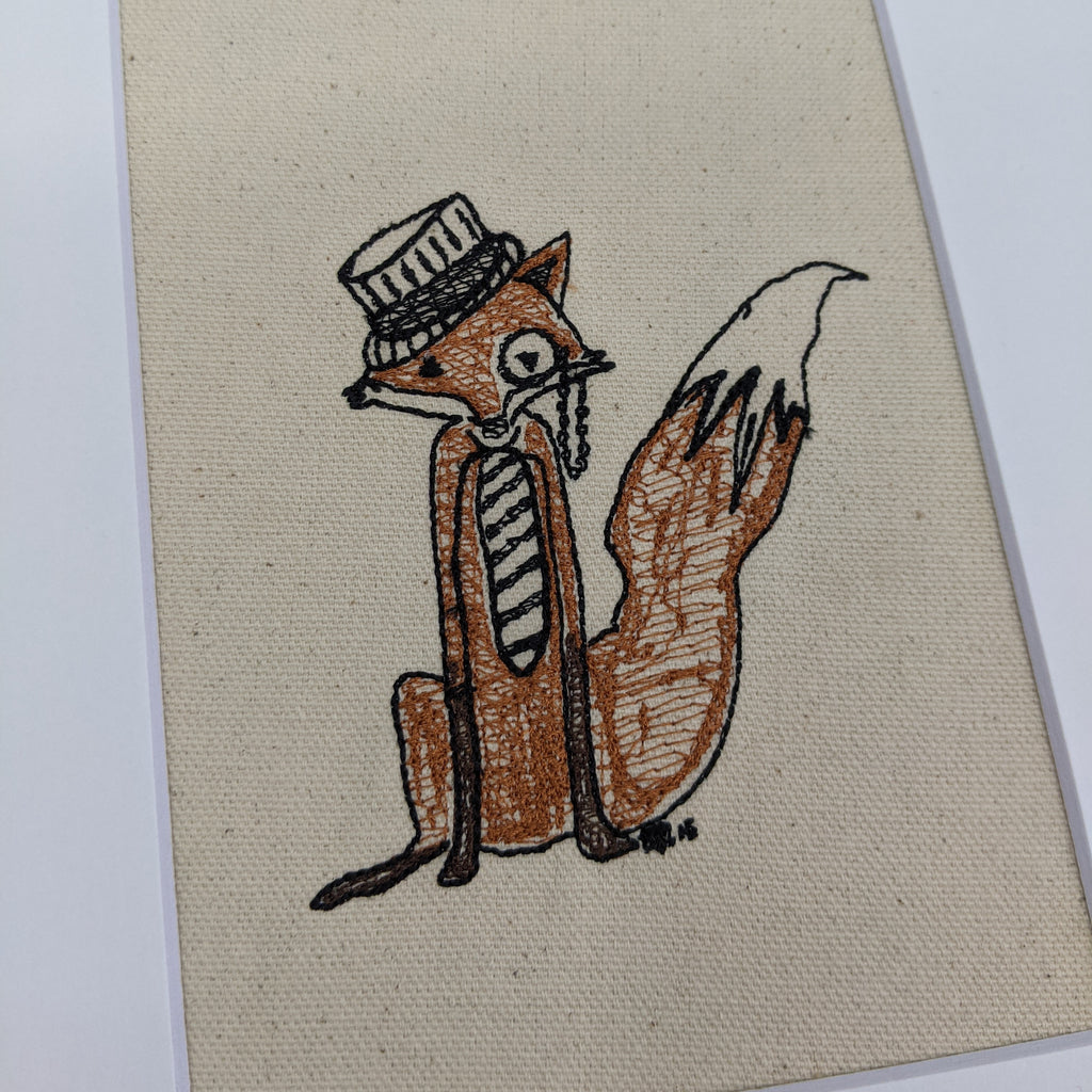 Mr. Fox Stitches of Art