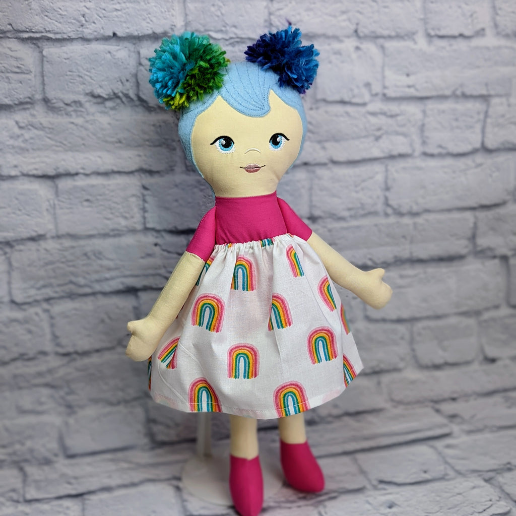 Rainbow Girl Darling Doll