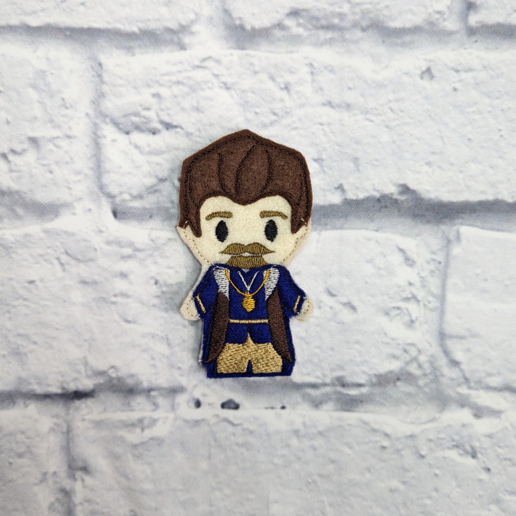 Golden Hair Princess Finger Puppets