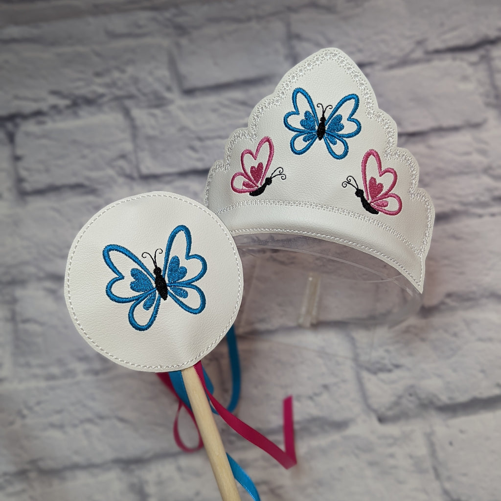 Butterfly Crown and Wand