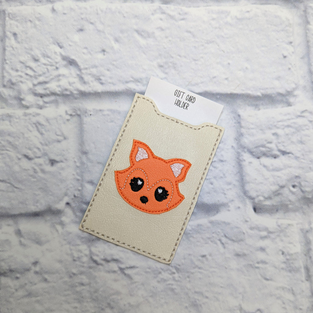 Fox Gift Card Holder
