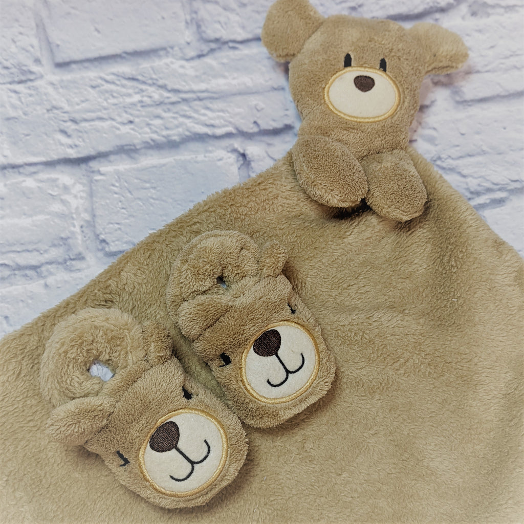 Bear Lovey Blanket