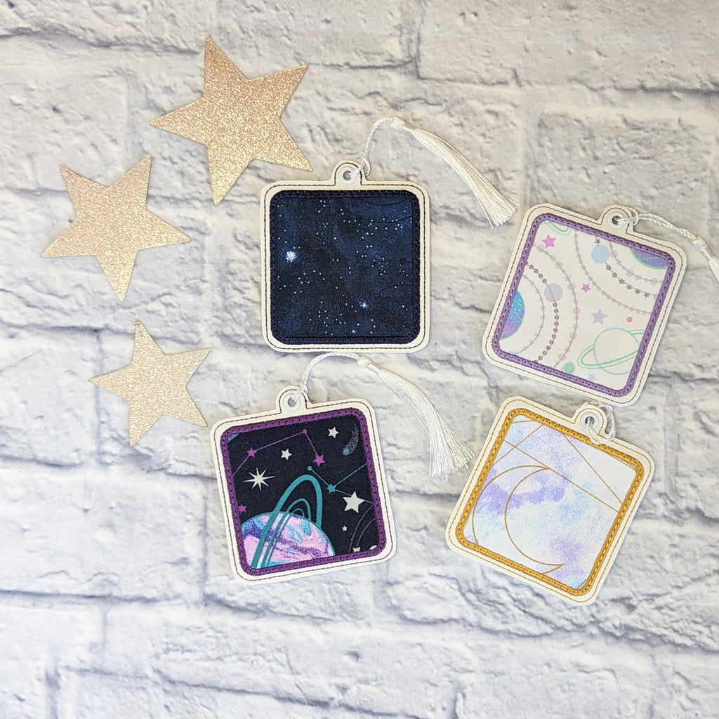 Square Bookmarks - Outer Space
