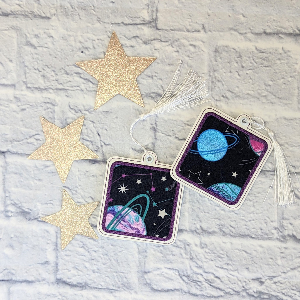 Square Bookmarks - Outer Space