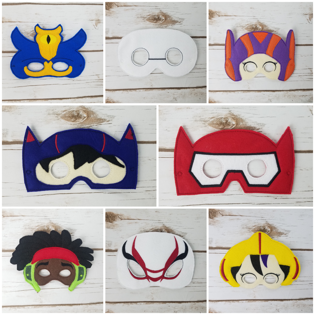 6 Heroes Masks
